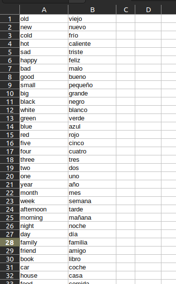 CSV file preparation for import